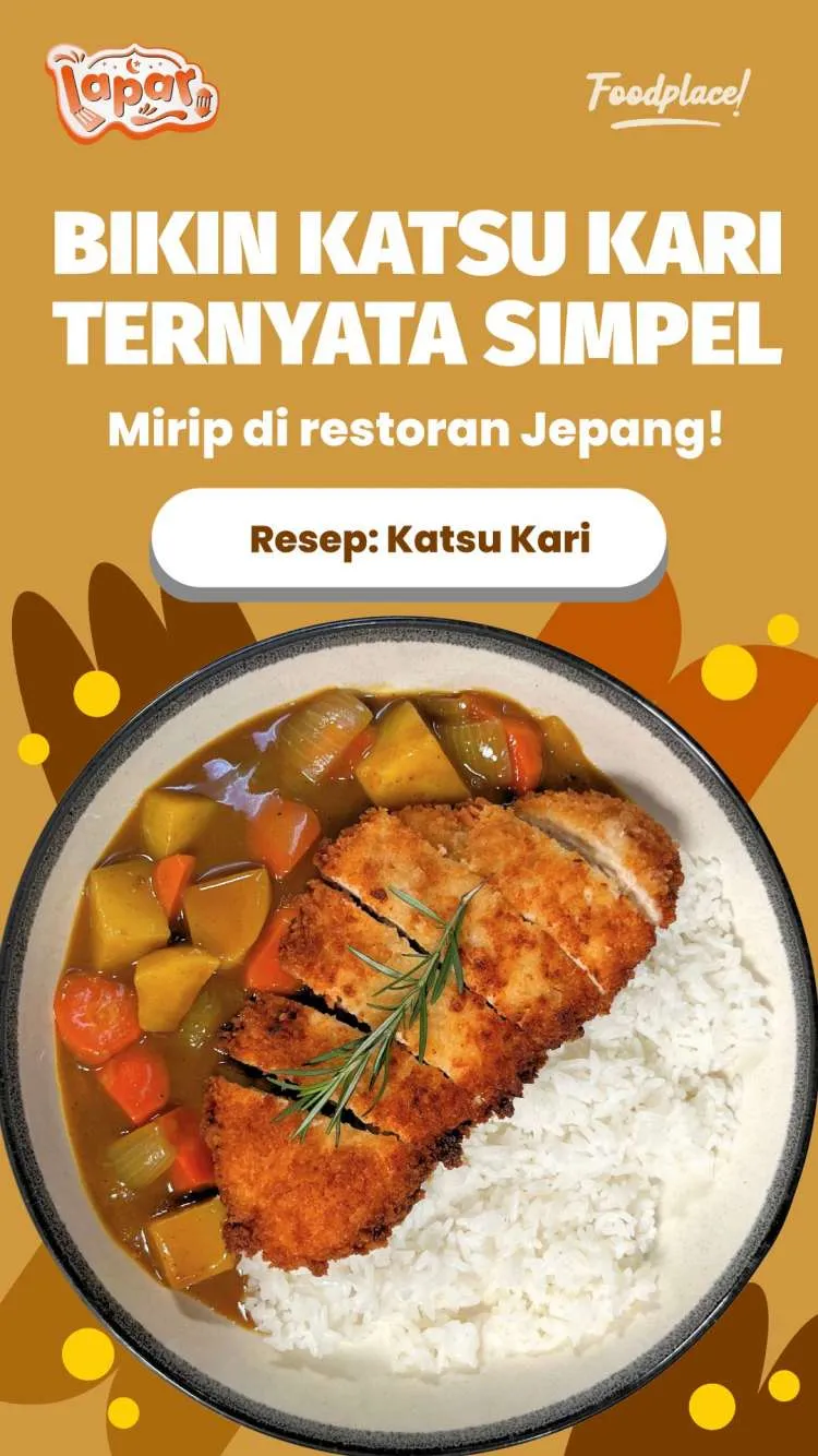 Resep Mudah Chicken Katsu Kari untuk Anak Kos