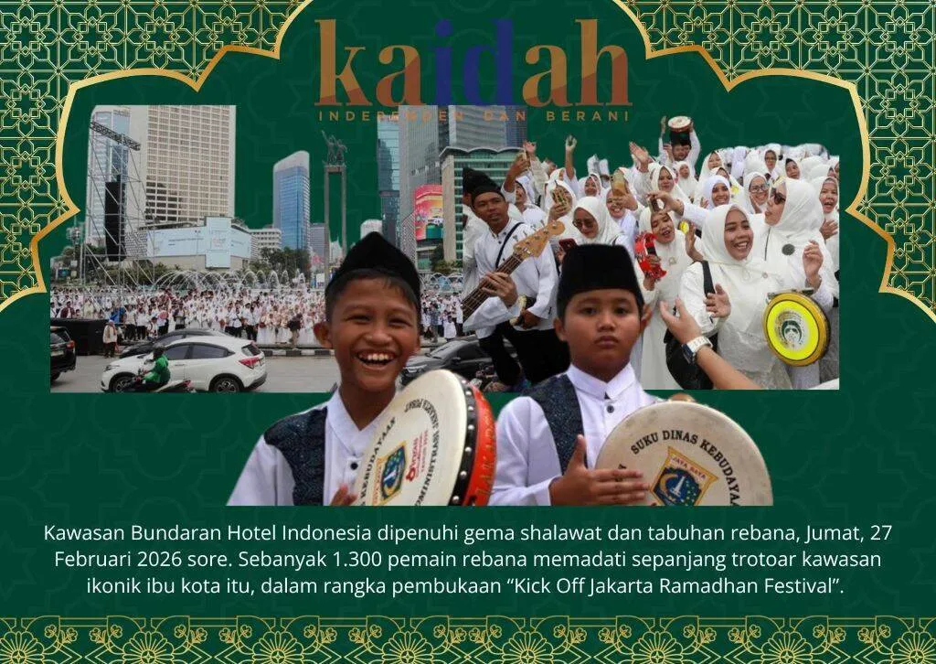1.300 Pemain Rebana Warnai Pembukaan Jakarta Ramadhan Festival