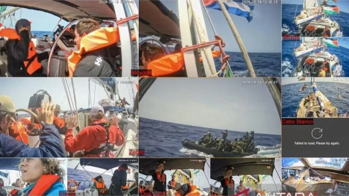 Puluhan Kapal Protes KTT G7 di Danau Jenewa, Soroti Isu Gaza