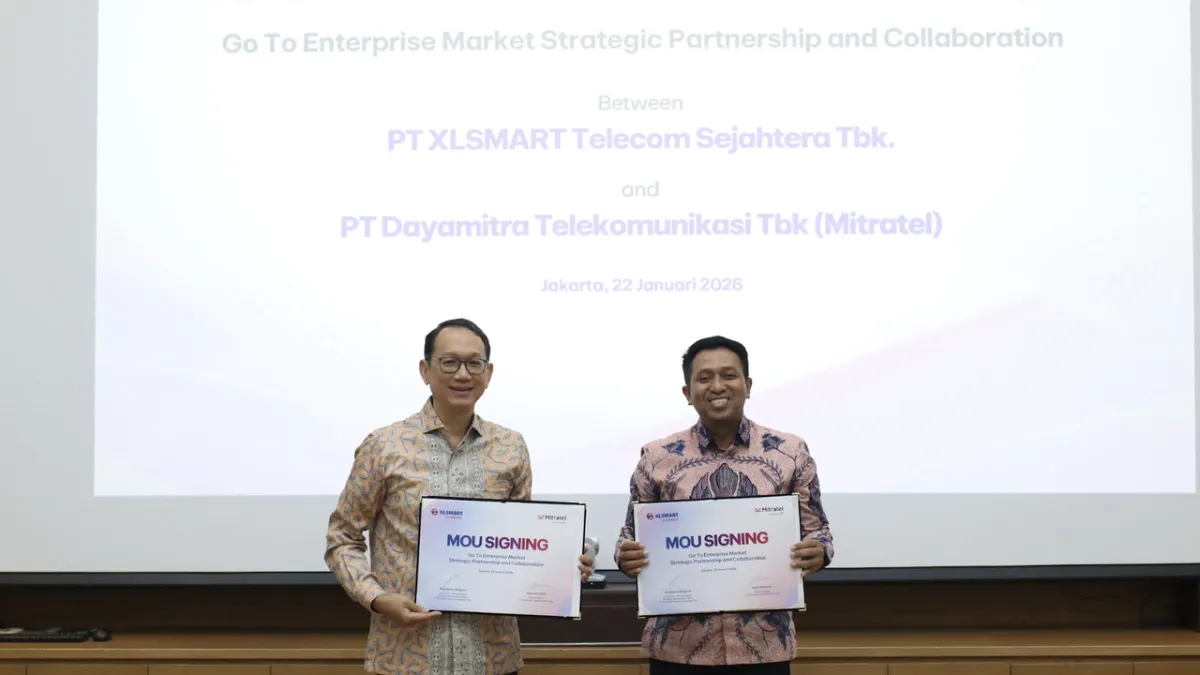 XLSMART dan Mitratel Perluas Layanan Digital untuk Korporasi di Indonesia
