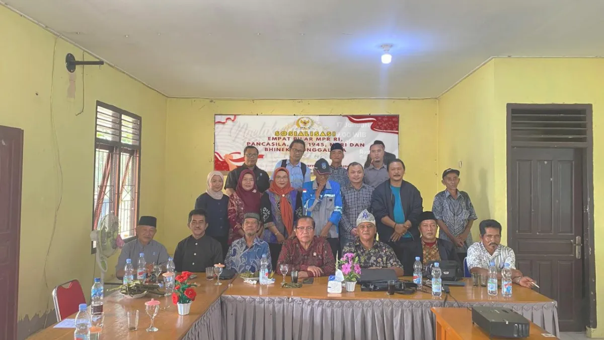 Darmansyah Husein Dorong Penguatan Masyarakat Adat Lewat Sosialisasi Empat Pilar MPR