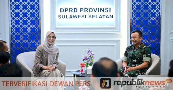 Ketua DPRD Sulsel Terima Kunjungan Kodau II Bahas Kesiapsiagaan Pertahanan