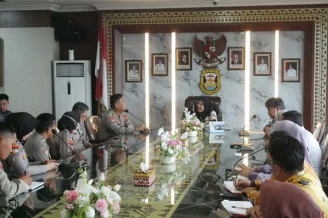 Pemkot Bandar Lampung dan Polda Perkuat Kerja Sama Keamanan Masyarakat