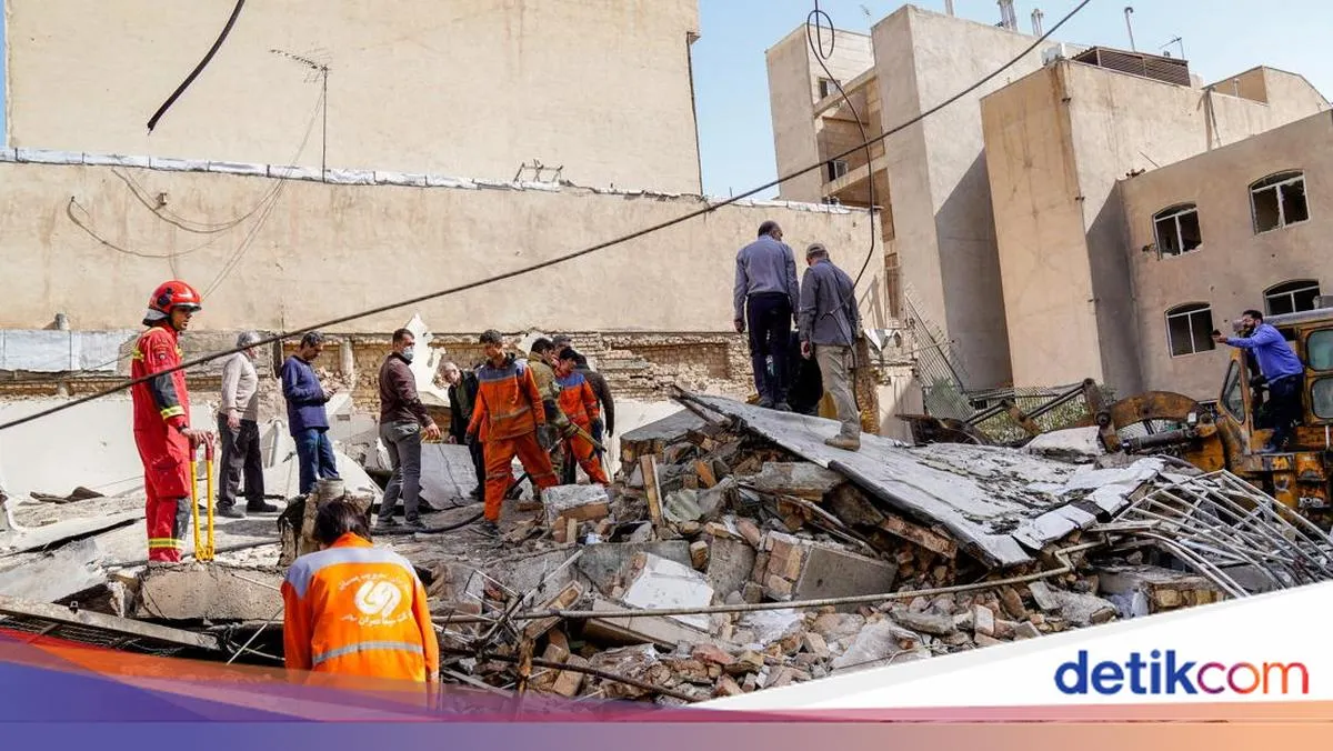 Kondisi Mengerikan di Iran Usai Serangan Rudal Israel