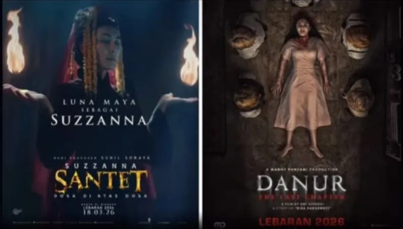 Film Horor Menyemarakkan Lebaran Maret 2026: Suzanna dan Danur Siap Tayang