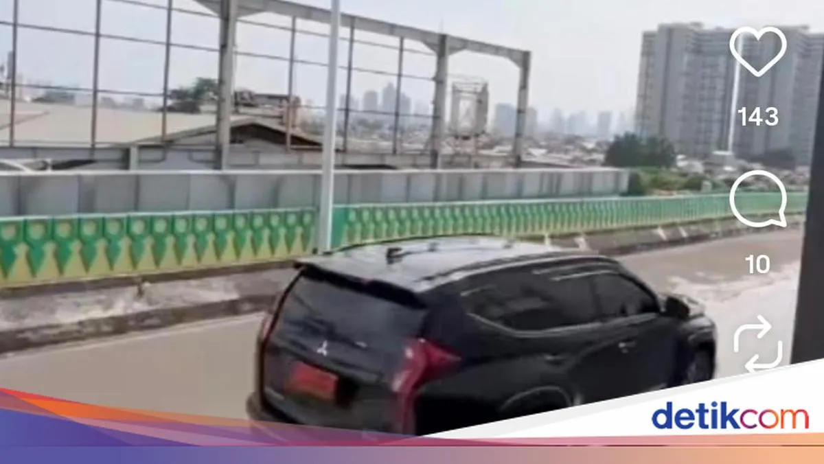 Polda Metro Dalami Rombongan Mobil Berpelat TNI di Jalur Langit TransJakarta