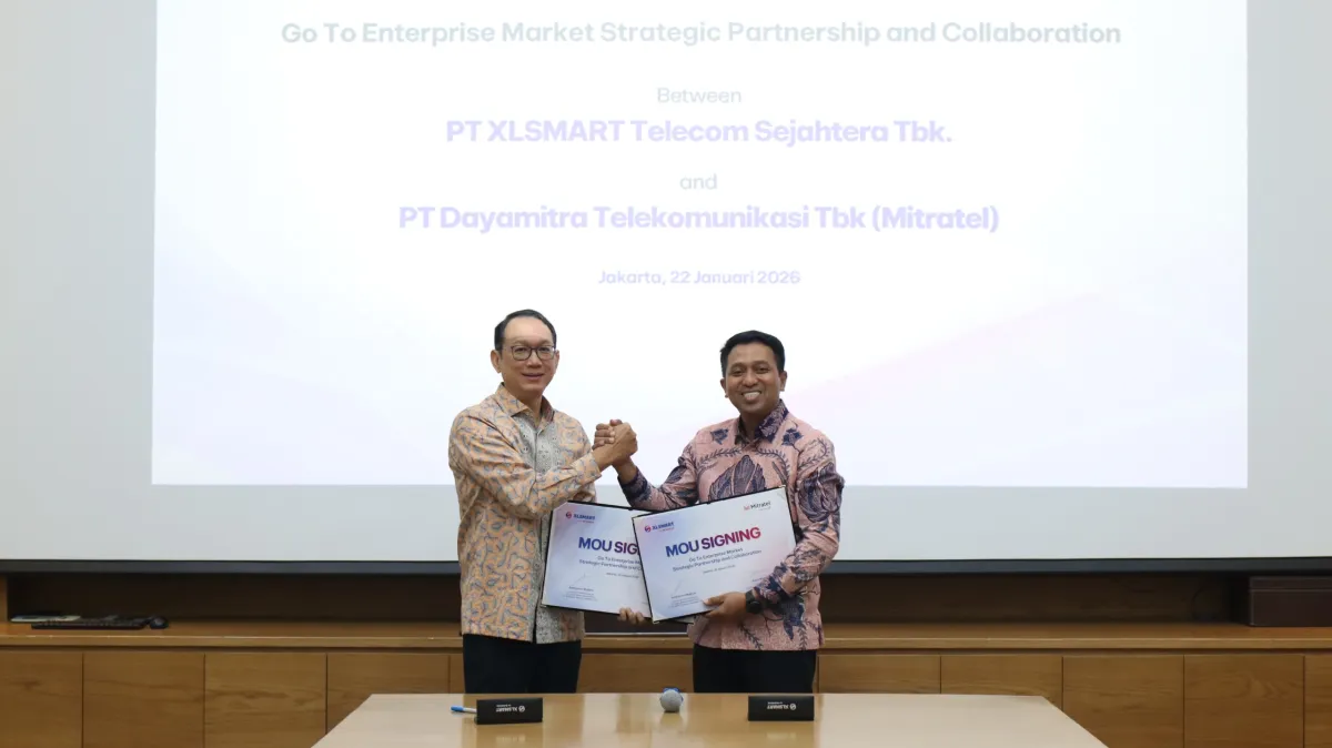 XLSMART dan Mitratel Jalin Kemitraan untuk Percepat Transformasi Digital Korporasi