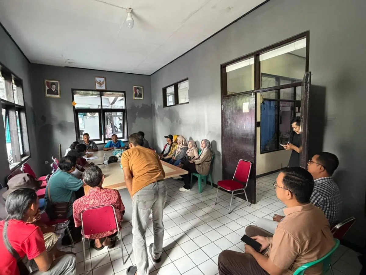 Pengamanan dan Pelayanan Polres Pangandaran pada Audiensi Forum Peduli Warga Eks Pasar Wisata
