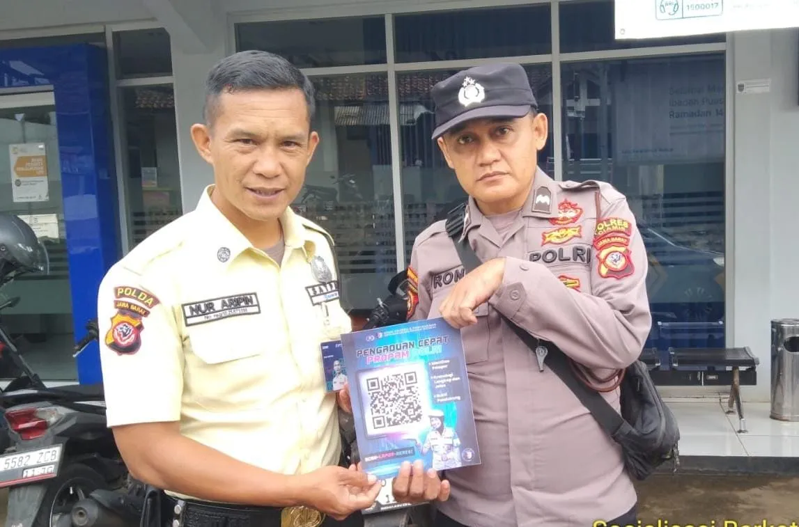 Polsek Kawali Lakukan Pembinaan Satpam Perbankan untuk Tingkatkan Keamanan