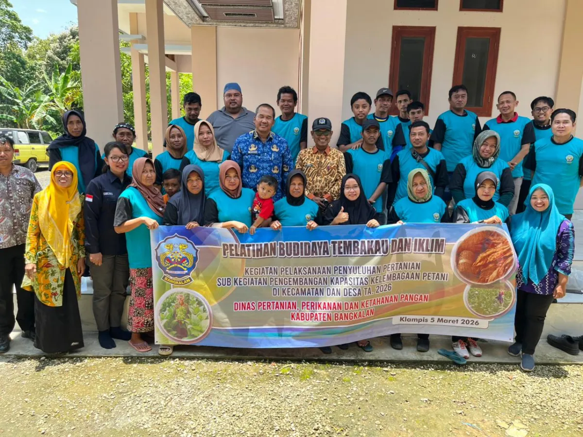 Penyuluhan Budidaya Tembakau Dukung Ketahanan Pangan di Bangkalan
