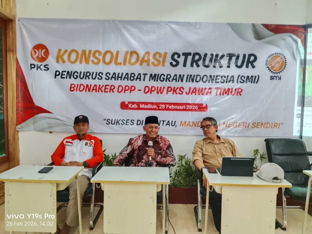 PKS Jatim Komitmen Dukung Perjuangan Pekerja Migran di Madiun