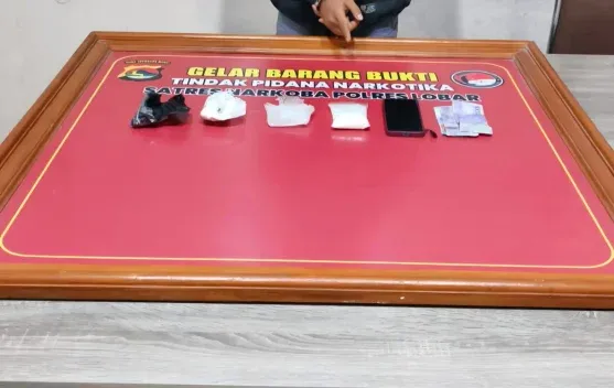 Polisi Amankan 104 Gram Sabu di Jalur Wisata Lombok Barat