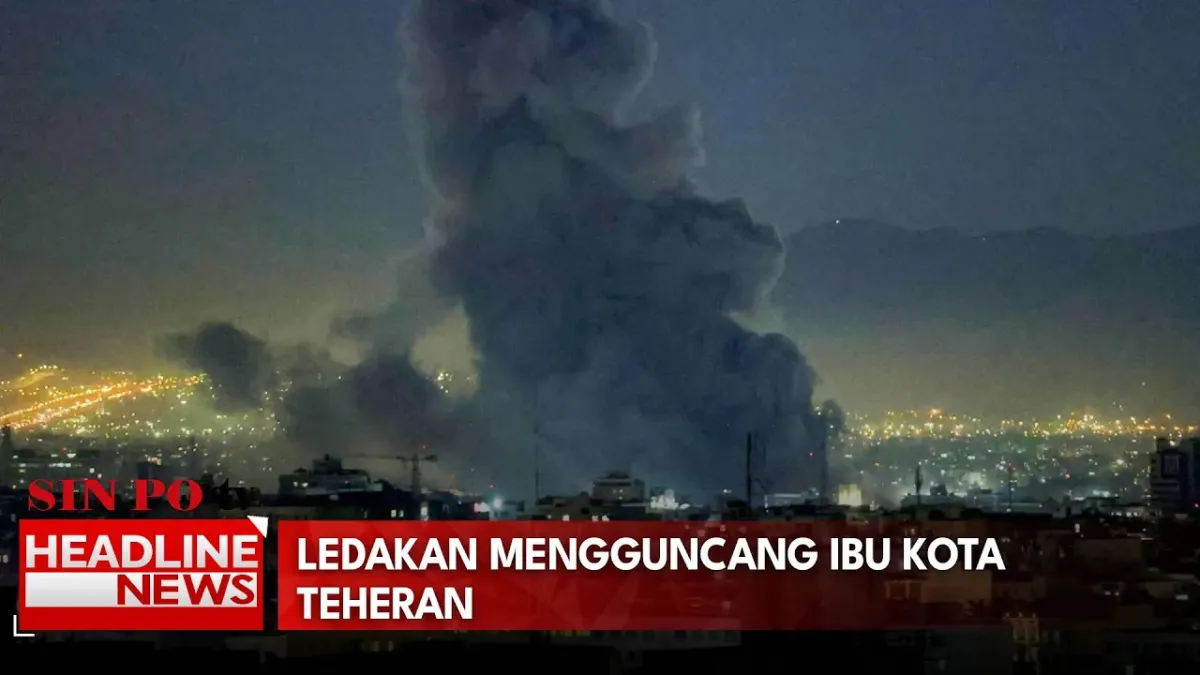 Teheran Dilanda Ledakan, Siaran Televisi Nasional Terganggu