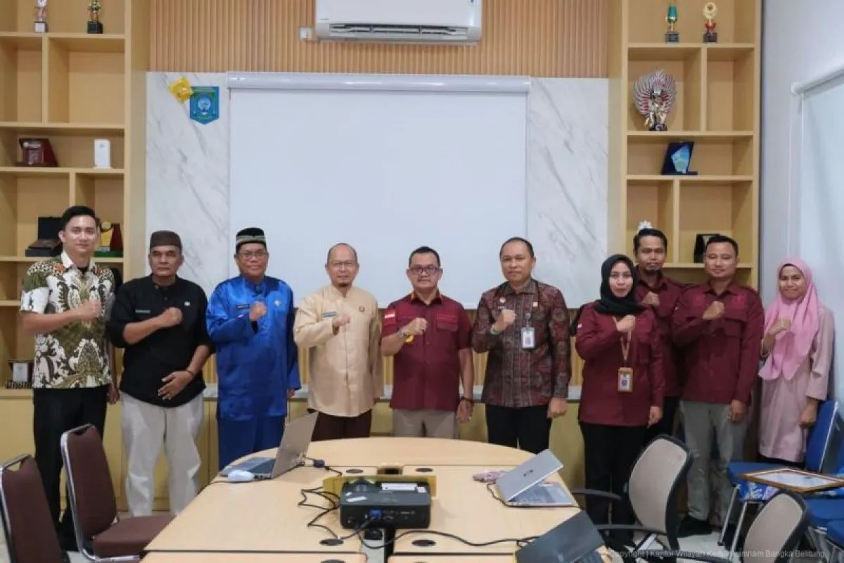 Kanwil Kemenkum Babel dan Pemkab Bateng Tingkatkan Pembentukan Regulasi Hukum