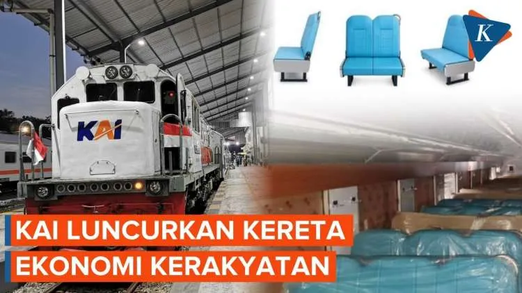 KAI Perkenalkan Kereta Ekonomi Kerakyatan Mulai Maret 2026