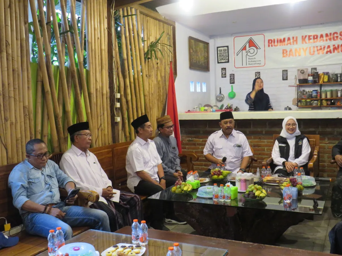 Kepala Kemenag Banyuwangi Ikuti Diskusi Tokoh Masyarakat Bersama Bupati
