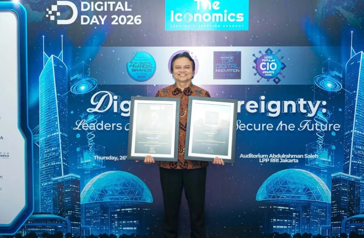 Peruri Raih Dua Penghargaan Digital, Tegaskan Komitmen Inovasi