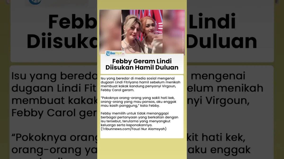 Kakak Virgoun Tegaskan Isu Kehamilan Lindi Fitriyana Adalah Fitnah