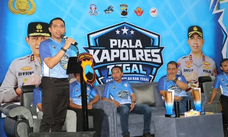Turnamen Esport Piala Kapolres Tegal Diikuti 128 Tim dari Mobile Legends dan Free Fire