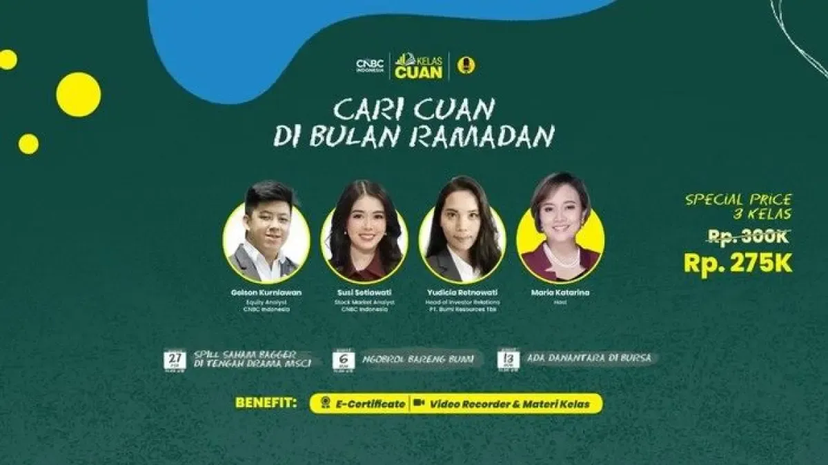 Kelas Cuan Online: Tingkatkan Literasi Keuangan Selama Ramadan