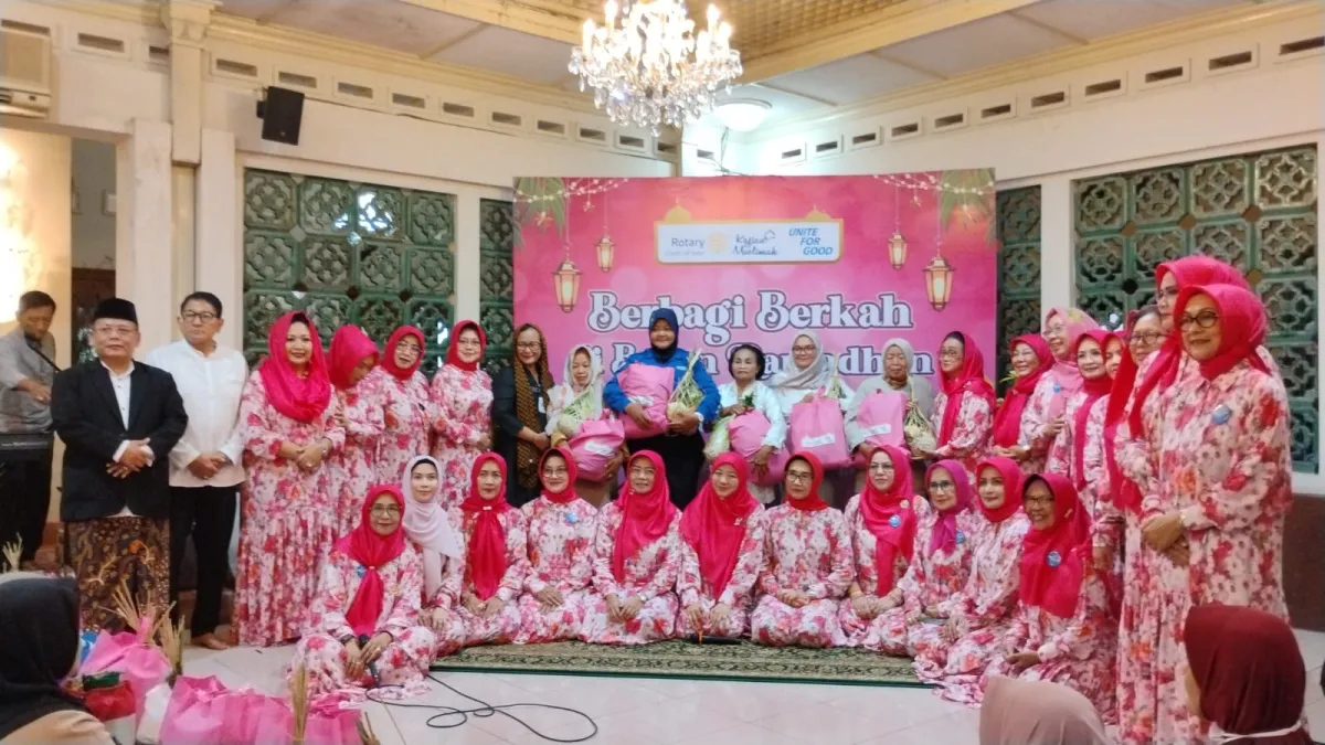 Muslimah Rotary Ajak 108 Perempuan Mandiri Rayakan Ramadan Bersama