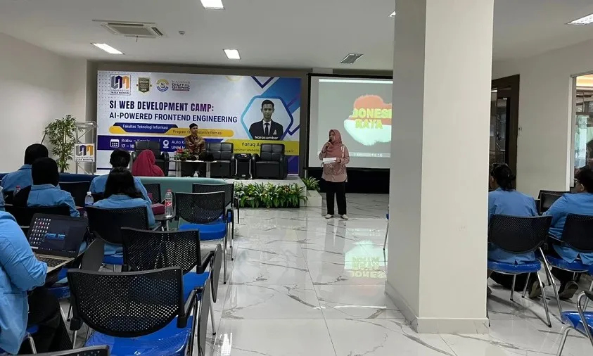 Mahasiswa UNM Dapat Pelatihan Web Development Berbasis AI untuk Hadapi Tantangan Industri