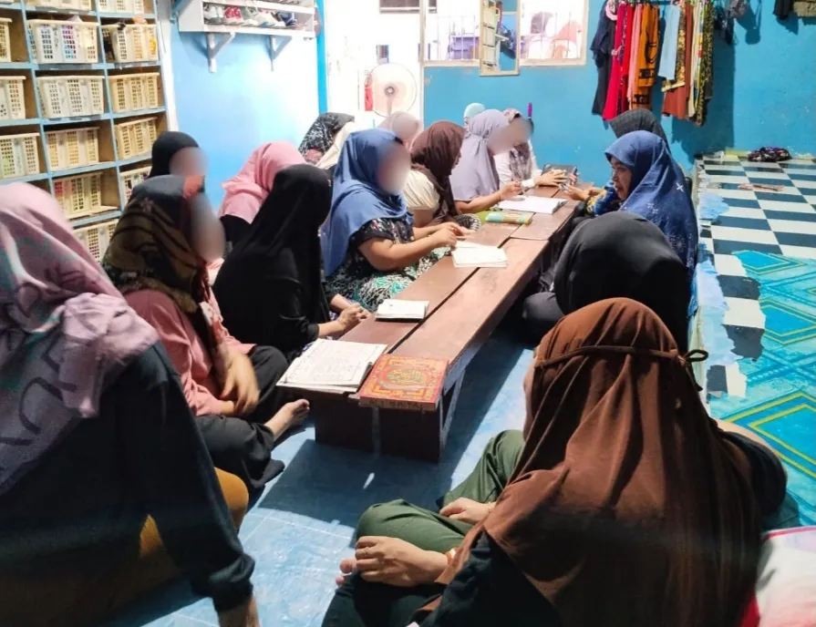 Pembinaan Keagamaan Napi Perempuan di Lapas Sampit Selama Ramadan