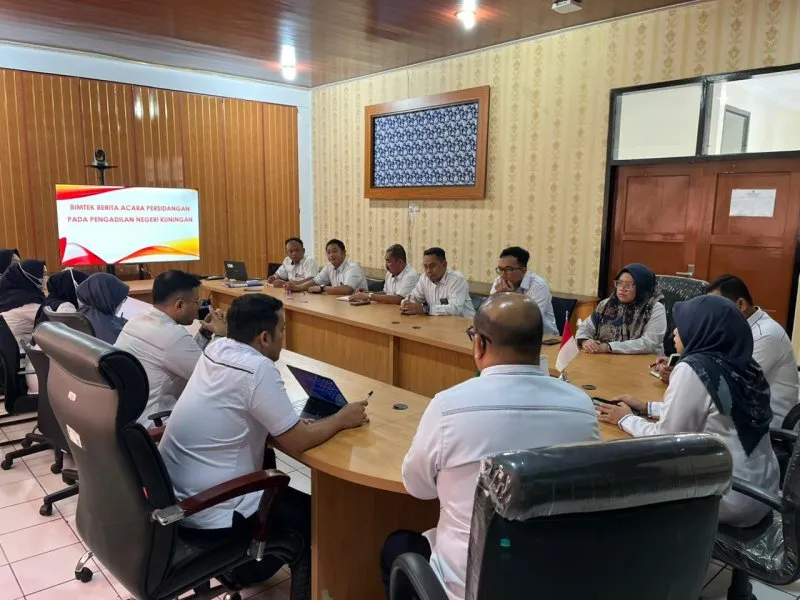 PN Kuningan Gelar Bimtek untuk Penerapan KUHAP Baru