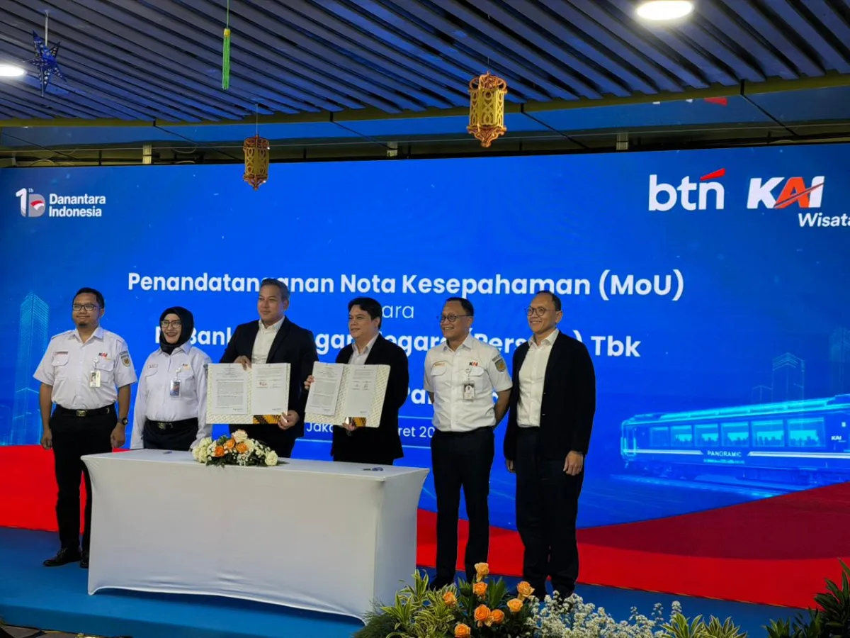 KAI Wisata dan BTN Perkuat Layanan Pariwisata Melalui Kolaborasi Digital