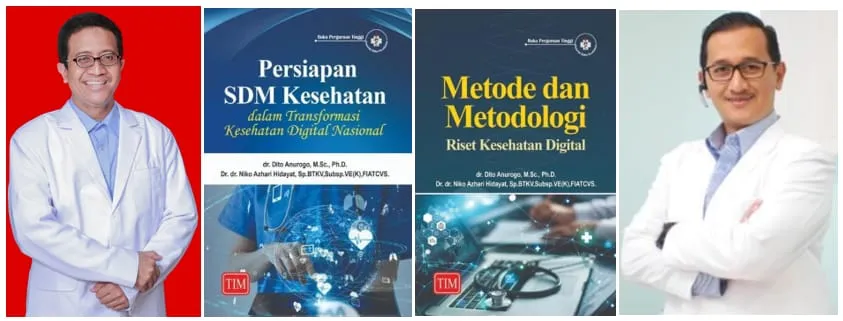 Dosen Unismuh Luncurkan Dua Buku Kesehatan Digital di Bulan Ramadan