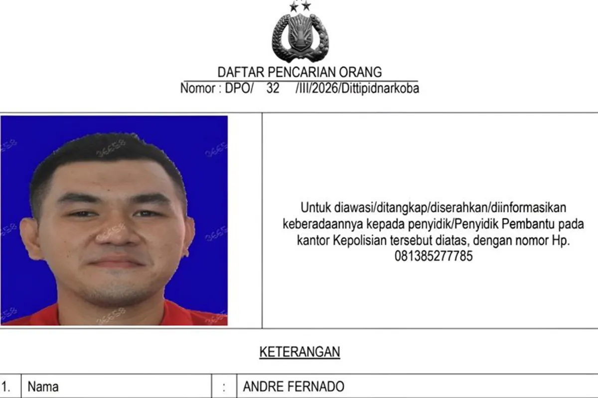 Bareskrim Polri Kejar Ko Andre, Pemasok Narkoba untuk Penyuap AKBP Didik