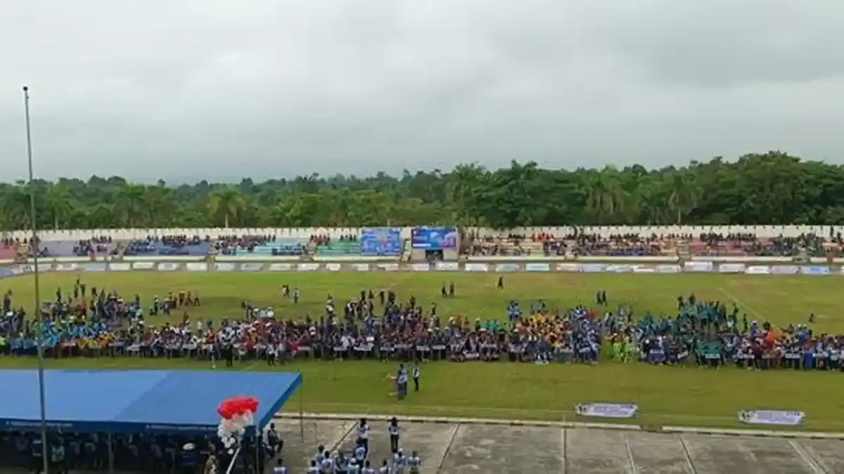 Rp 2,43 Miliar Digelontorkan untuk Renovasi Stadion Utama Malinau Sambut Porprov Kaltara 2026