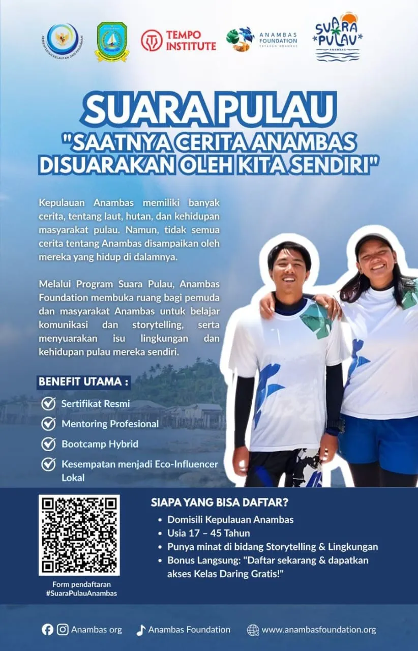 Program Suara Pulau Berikan Pelatihan Storytelling dan Komunikasi Publik untuk Warga Anambas