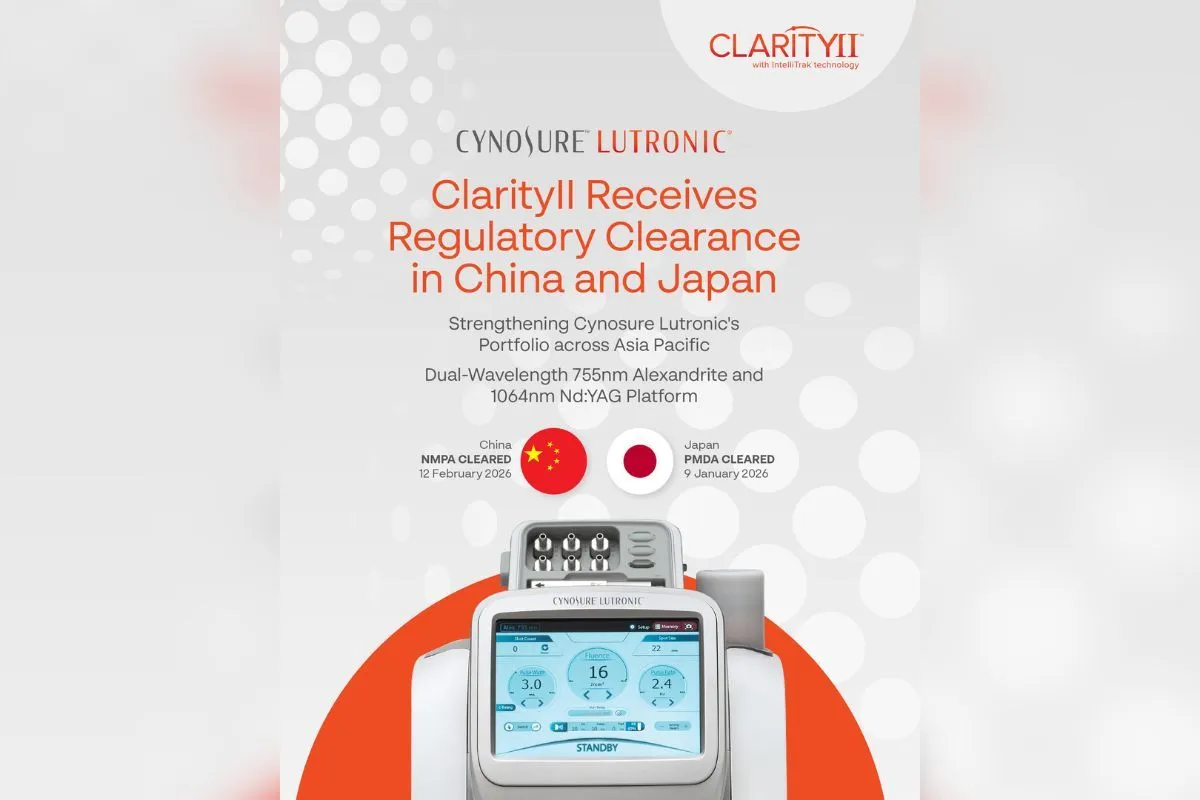 Cynosure Lutronic Luncurkan Clarity II™ di Tiongkok dan Jepang, Perkuat Posisi di Asia Pasifik