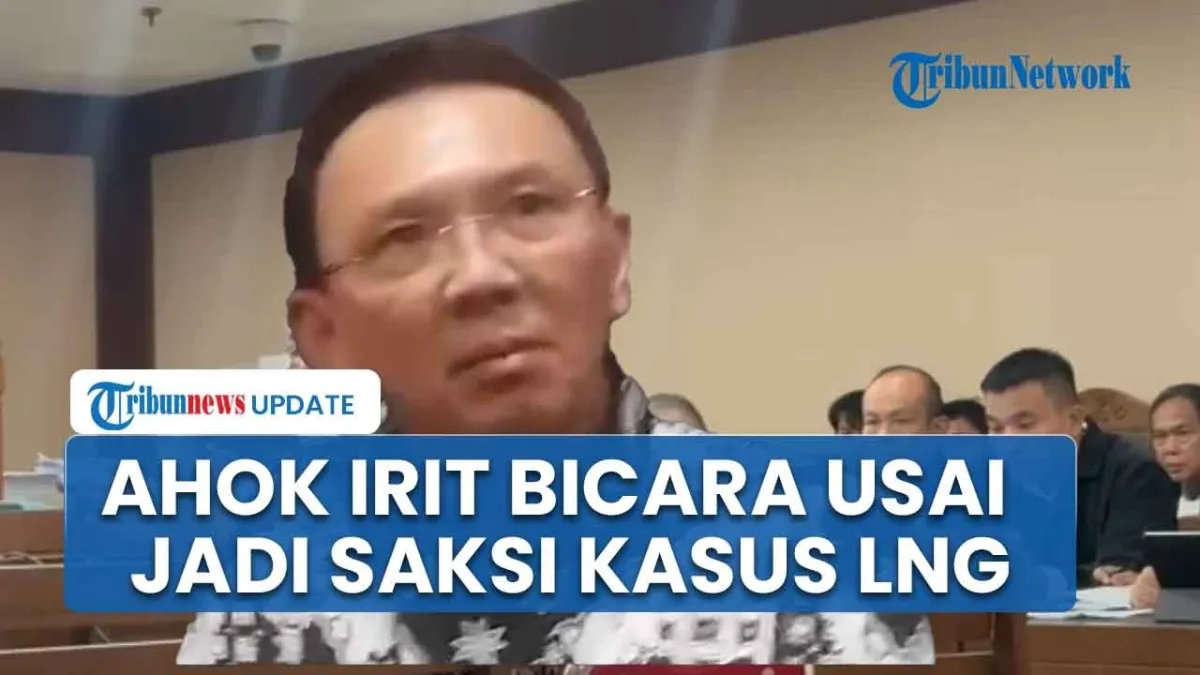 Ahok Hadiri Sidang Kasus Korupsi LNG, Enggan Berkomentar