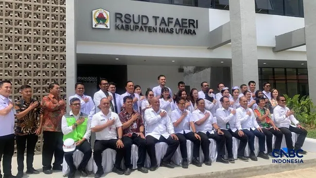 Menkes Tinjau Progres Pembangunan RSUD Tafaeri di Nias Utara