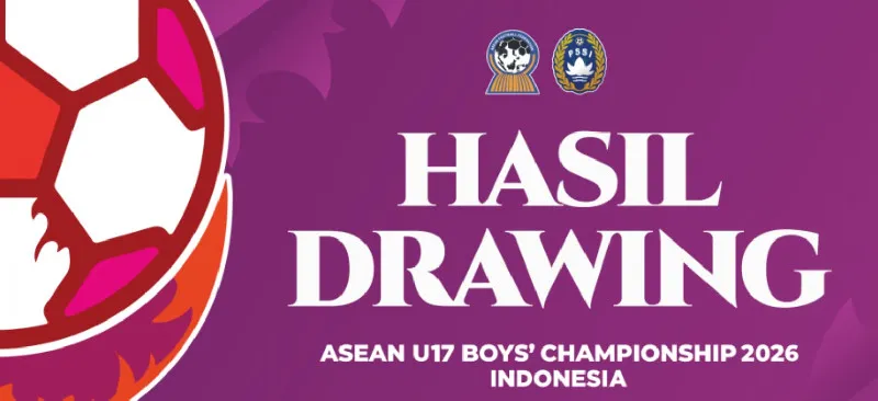 Indonesia U-17 Bersama Vietnam dan Malaysia di Grup A ASEAN U-17 Championship 2026