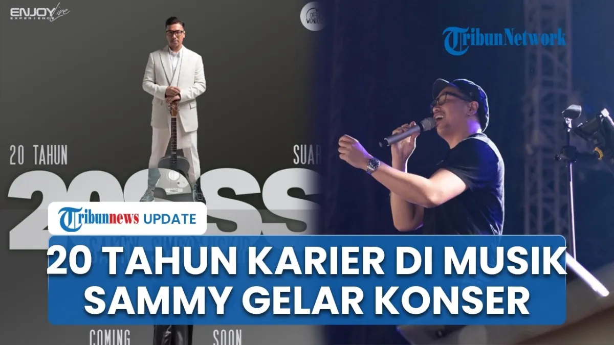 Sammy Simorangkir Rayakan 20 Tahun Karier dengan Konser Spesial 20SSS
