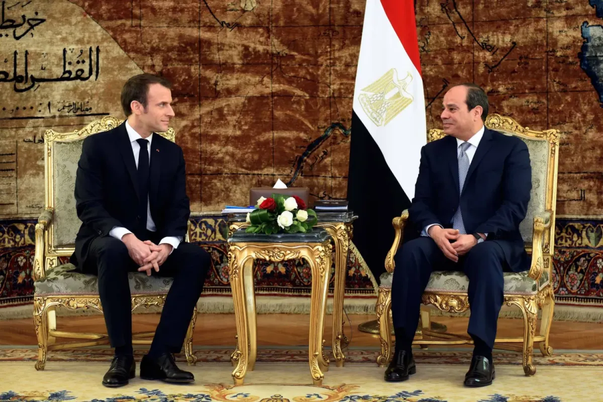 Sisi dan Macron Bahas Upaya Redam Ketegangan di Timur Tengah