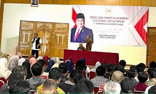 Sosialisasi Empat Pilar Perkuat Kesadaran Kebangsaan di Wonogiri