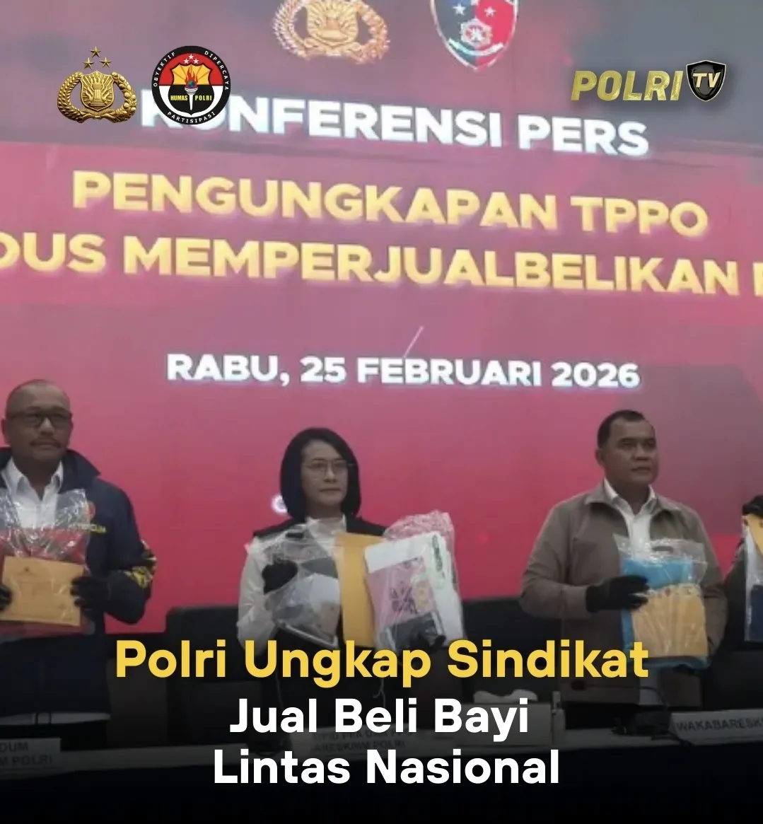 Bareskrim Polri Ungkap Jaringan Perdagangan Bayi Melalui Media Sosial