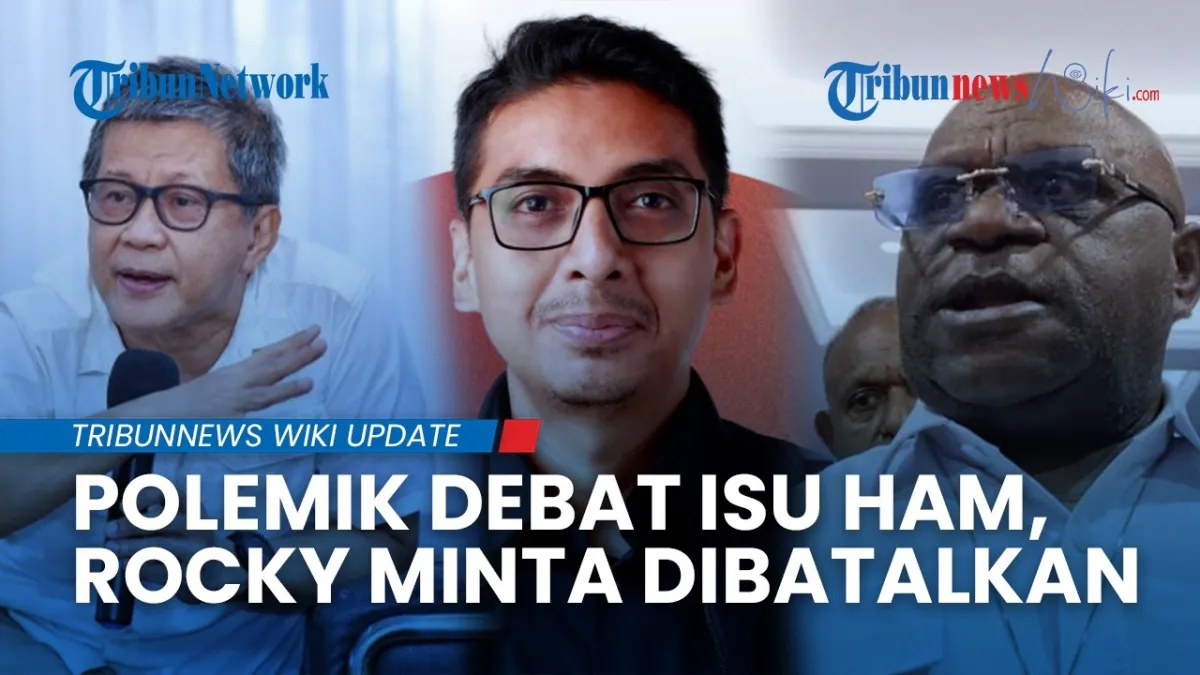 Rocky Gerung Soroti Debat MenHAM Pigai dan Zainal: Isu HAM Tak Layak Diperdebatkan