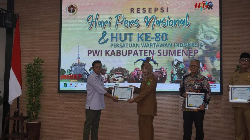 RSUD Sumenep Terima Penghargaan Inovasi Digital dari PWI