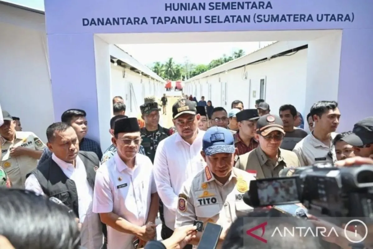 Pemprov Sumut Selesaikan Pembangunan Huntara Sebelum Idul Fitri