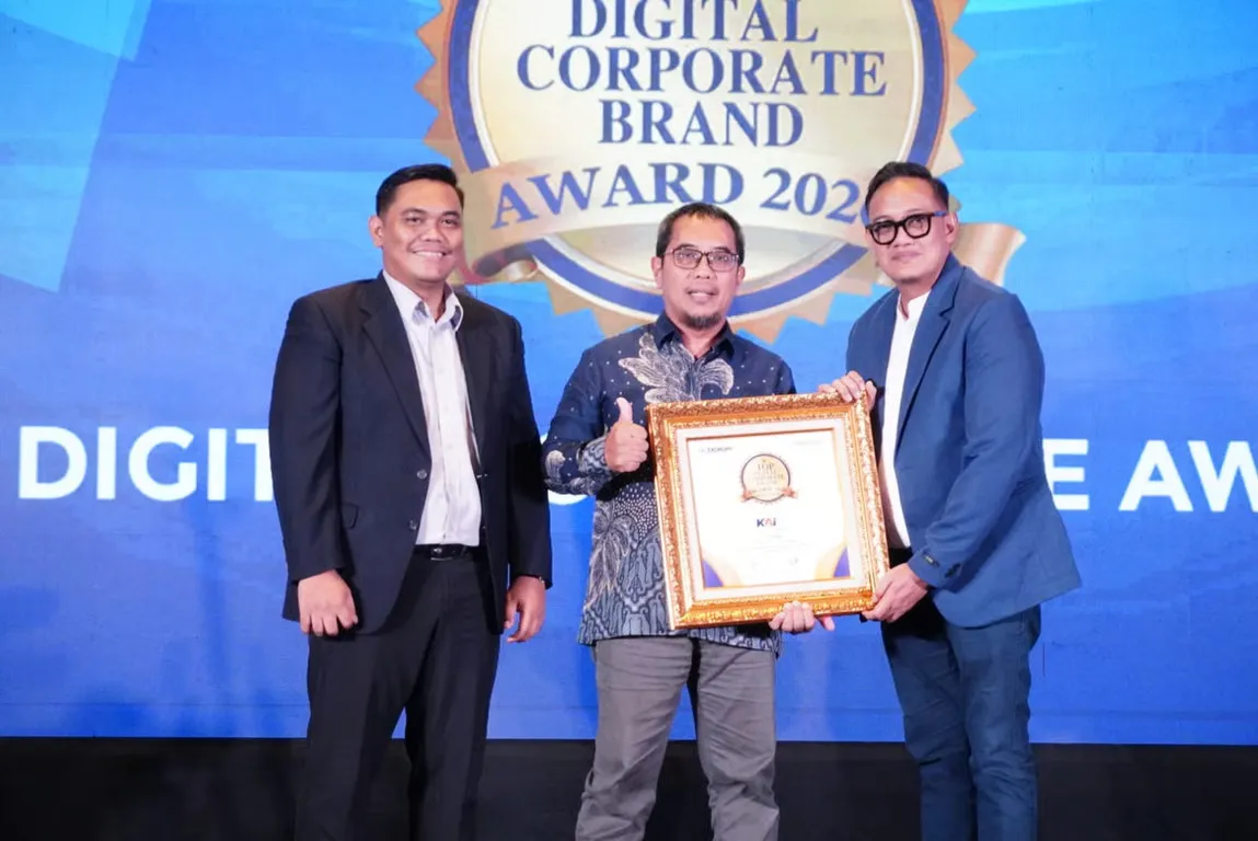 KAI Bandara Raih Penghargaan Top Digital Corporate Brand 2026