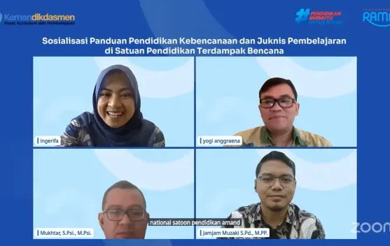 Kemendikdasmen Rilis Panduan Pendidikan Kebencanaan untuk Satuan Pendidikan