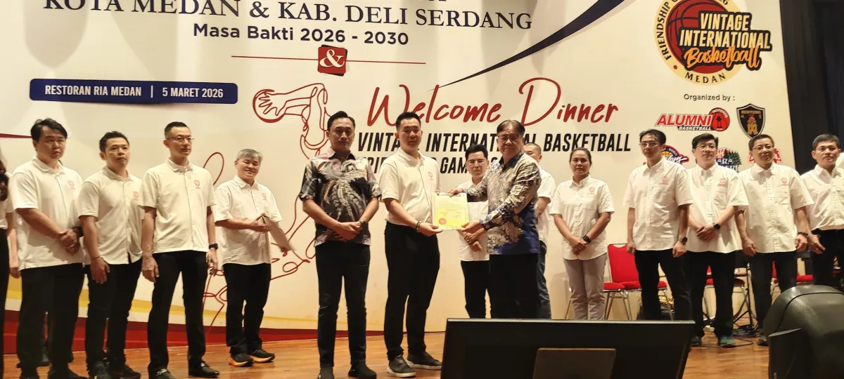 Aswindy Dorong Perbasi Medan Tingkatkan Prestasi Olahraga Basket