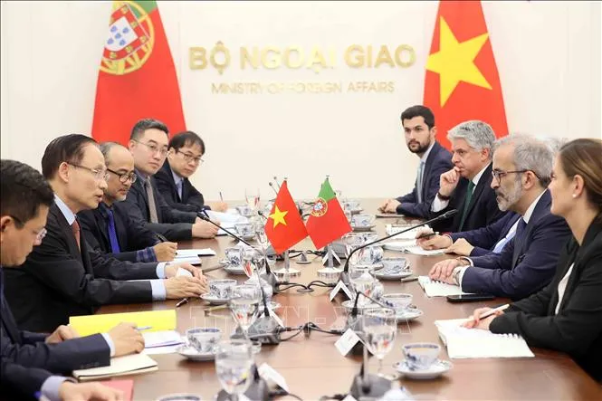 Menteri Luar Negeri Vietnam dan Portugal Bahas Peningkatan Kerja Sama Bilateral