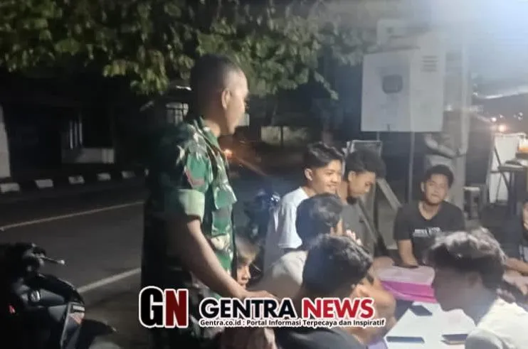 Babinsa Ajak Pemuda Jaga Kamtibmas dan Tingkatkan Iman di Bulan Ramadhan