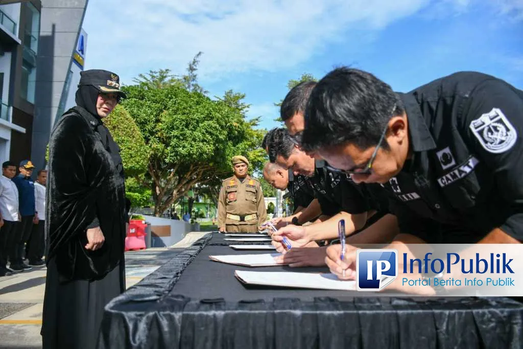Pemko Banda Aceh Tempatkan Satpol PP dan WH di Kecamatan untuk Tingkatkan Ketertiban Umum